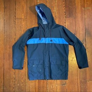 Eddie Bauer mens Made In USA Nylon jacket medium